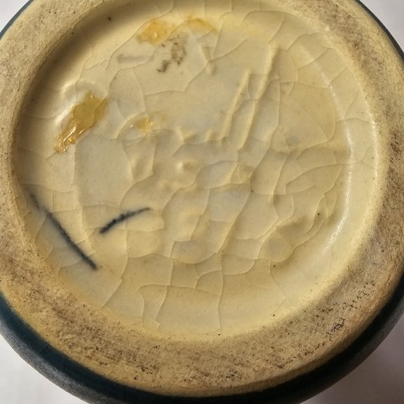 Roseville Vase # 381- 6 Inch Apple Blossom 1930's - Picture 3 of 9